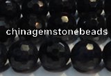 CRZ967 15.5 inches 7mm – 7.8mm faceted round AA grade sapphire beads