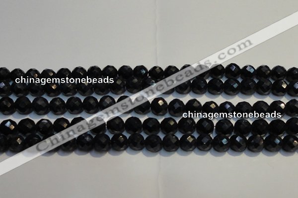 CRZ969 15.5 inches 6mm – 6.5mm faceted round AA grade sapphire beads