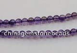 CSA01 15.5 inches 4mm round synthetic amethyst beads wholesale