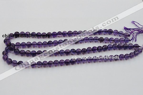 CSA04 15.5 inches 8mm round synthetic amethyst beads wholesale