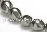 CSB02 16 inches 12*16mm nugget shell pearl beads Wholesale