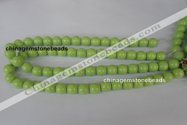 CSB101 15.5 inches 12mm round shell pearl beads wholesale