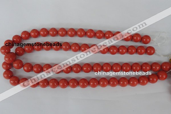 CSB102 15.5 inches 12mm round shell pearl beads wholesale