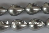 CSB115 15.5 inches 15*19mm teardrop shell pearl beads wholesale