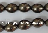 CSB123 15.5 inches 12*15mm rice shell pearl beads wholesale