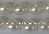 CSB125 15.5 inches 14*18mm – 15*20mm rice shell pearl beads