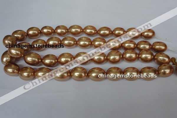 CSB126 15.5 inches 14*18mm – 15*20mm rice shell pearl beads