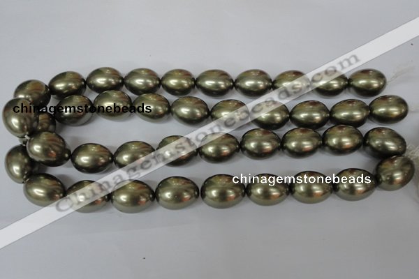 CSB128 15.5 inches 14*18mm – 15*20mm rice shell pearl beads