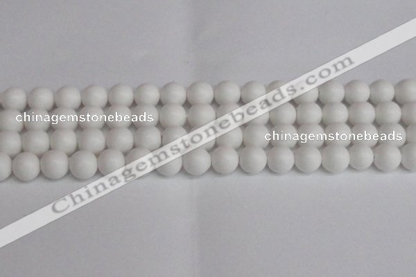 CSB1354 15.5 inches 12mm matte round shell pearl beads wholesale