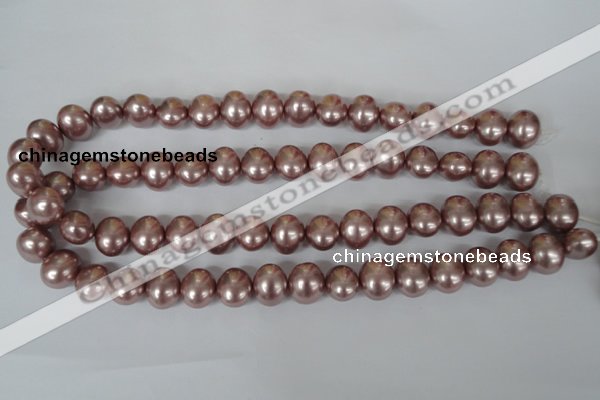 CSB139 15.5 inches 12*15mm – 13*16mm oval shell pearl beads