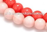 CSB14 16 inches 12mm round shell pearl beads Wholesale