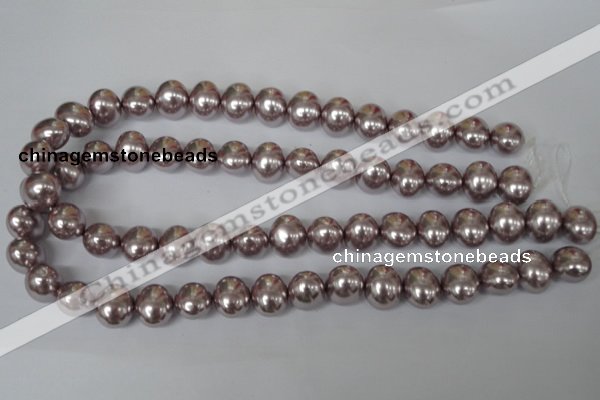 CSB140 15.5 inches 12*15mm – 13*16mm oval shell pearl beads