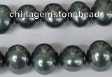 CSB148 15.5 inches 12*15mm – 13*16mm oval shell pearl beads