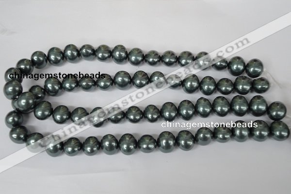 CSB148 15.5 inches 12*15mm – 13*16mm oval shell pearl beads