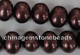 CSB149 15.5 inches 12*15mm – 13*16mm oval shell pearl beads