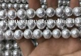 CSB2113 15.5 inches 14mm ball shell pearl beads wholesale