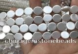 CSB2133 15.5 inches 10*12mm oval shell pearl beads wholesale