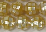 CSB4003 15.5 inches 8mm ball abalone shell beads wholesale