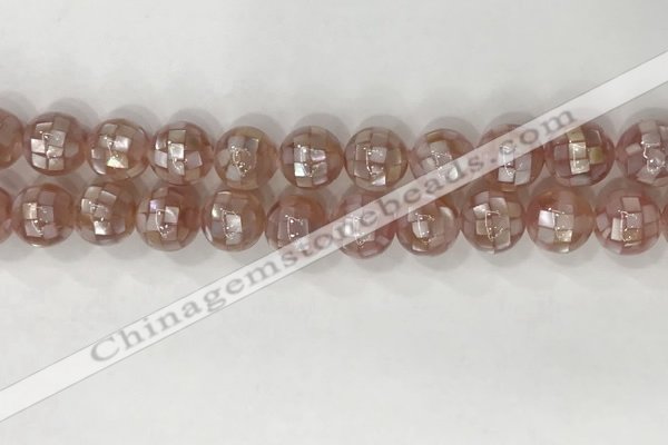 CSB4022 15.5 inches 12mm ball abalone shell beads wholesale