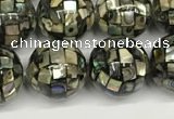 CSB4100 15.5 inches 10mm ball abalone shell beads wholesale