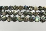 CSB4114 15.5 inches 14mm heart abalone shell beads wholesale