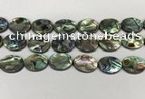 CSB4132 15.5 inches 18*25mm oval abalone shell beads wholesale