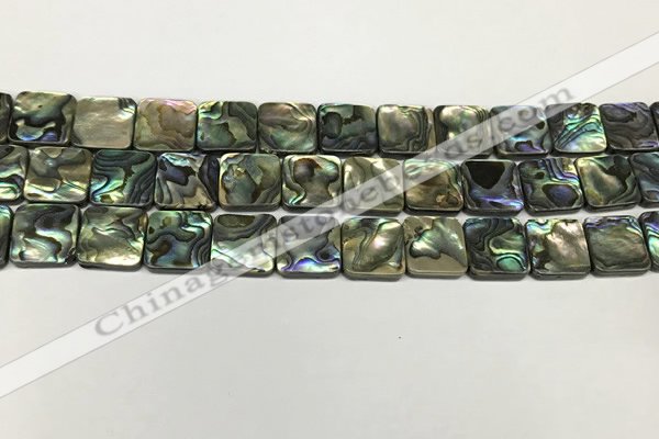 CSB4145 15.5 inches 12*12mm square abalone shell beads wholesale