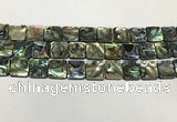 CSB4146 15.5 inches 14*14mm square abalone shell beads wholesale