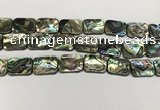 CSB4156 15.5 inches 15*20mm rectangle abalone shell beads wholesale