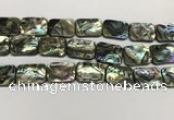 CSB4157 15.5 inches 18*25mm rectangle abalone shell beads wholesale