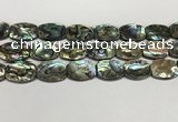 CSB4164 15.5 inches 18*25mm flat drum abalone shell beads wholesale