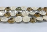 CSB4501 15.5 inches 22*25mm freeform shell beads wholesale