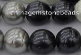 CSB650 15.5 inches 18mm whorl round mixed color shell pearl beads