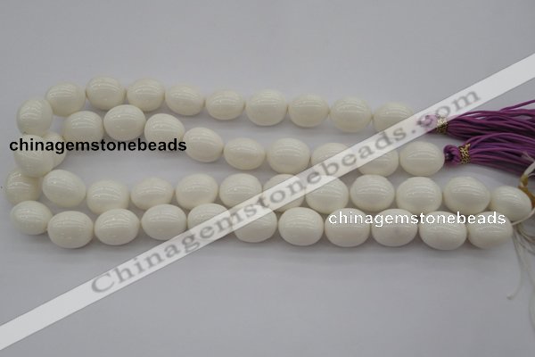 CSB675 15.5 inches 16*19mm oval shell pearl beads