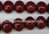 CSB811 15.5 inches 13*15mm oval shell pearl beads wholesale