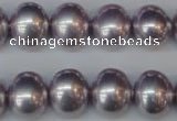 CSB815 15.5 inches 13*15mm oval shell pearl beads wholesale