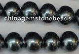 CSB817 15.5 inches 13*15mm oval shell pearl beads wholesale