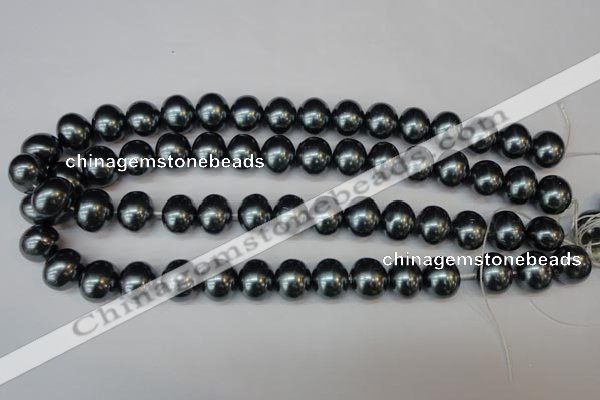 CSB817 15.5 inches 13*15mm oval shell pearl beads wholesale