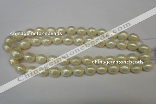 CSB880 15.5 inches 13*15mm nuggets shell pearl beads wholesale