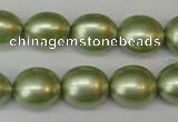 CSB881 15.5 inches 13*15mm nuggets shell pearl beads wholesale