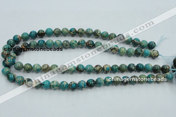 CSE01 15.5 inches 10mm round natural sea sediment jasper beads