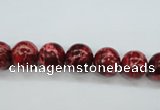 CSE161 15.5 inches 8mm round dyed natural sea sediment jasper beads