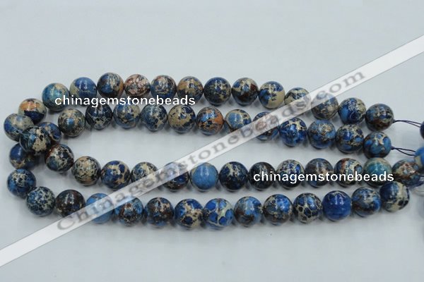 CSE211 15.5 inches 8mm round dyed natural sea sediment jasper beads