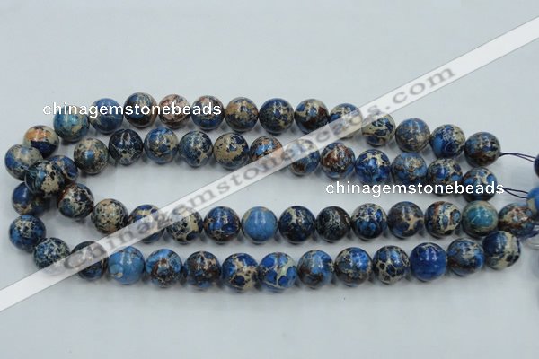 CSE212 15.5 inches 10mm round dyed natural sea sediment jasper beads