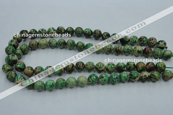 CSE222 15.5 inches 16mm round dyed natural sea sediment jasper beads