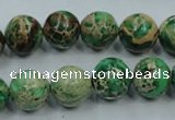 CSE223 15.5 inches 18mm round dyed natural sea sediment jasper beads
