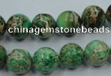 CSE224 15.5 inches 20mm round dyed natural sea sediment jasper beads