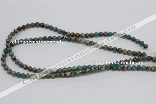 CSE5002 15.5 inches 6mm round natural sea sediment jasper beads