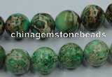 CSE59 15.5 inches 12mm round dyed natural sea sediment jasper beads