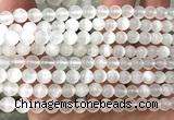 CSE611 15 inches 6mm round selenite gemstone beads